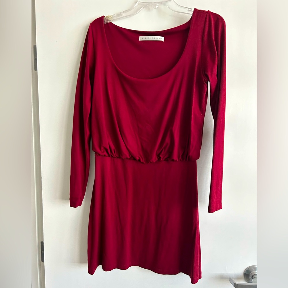 Susana Mónaco long sleeve mini dress